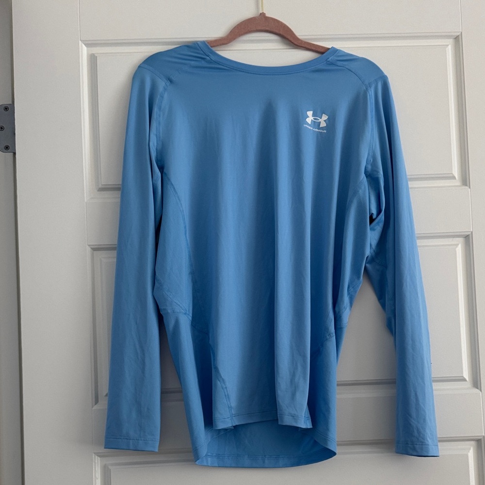 Under Armour Women’s Long-Sleeve Athletic Shirt - Sky Blue